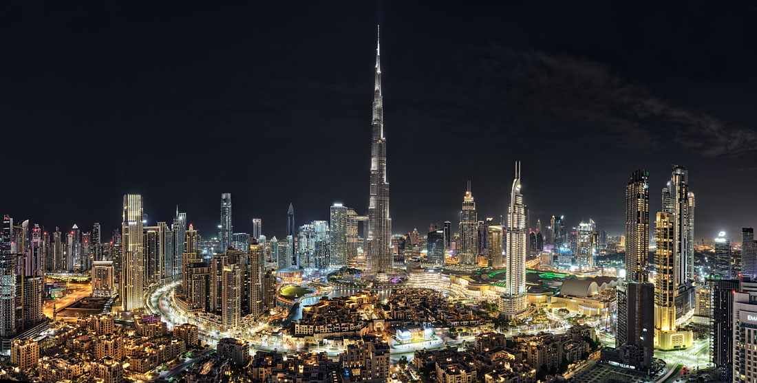 Dubai Map Background