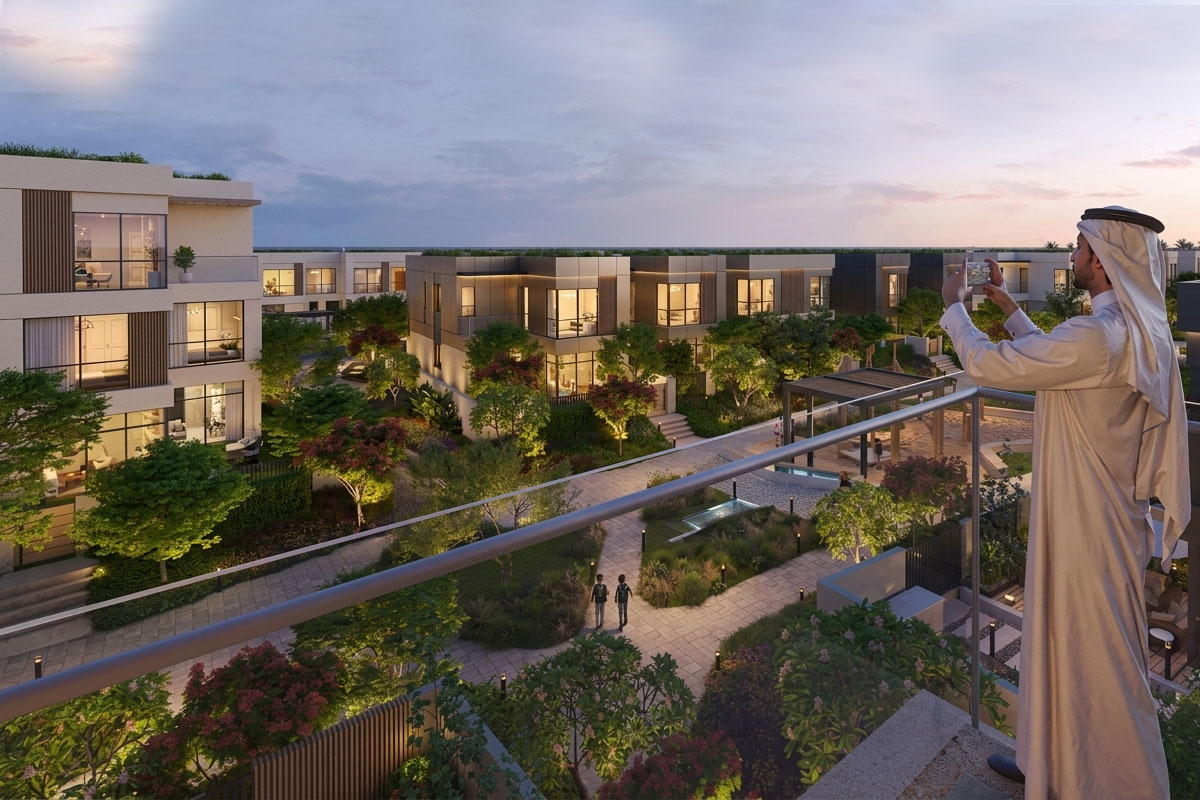 Greenz by Danube | 3BR Townhouse | Academic City | Fully Furnished | 1% Monthly | 7–10% ROI | Golden Visa - Thumbnail 2