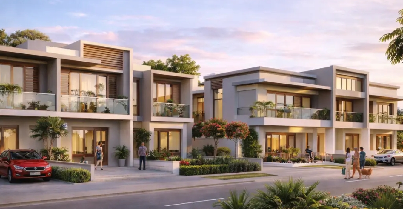Greenz by Danube | 3BR Townhouse | Academic City | Fully Furnished | 1% Monthly | 7–10% ROI | Golden Visa - Thumbnail 5