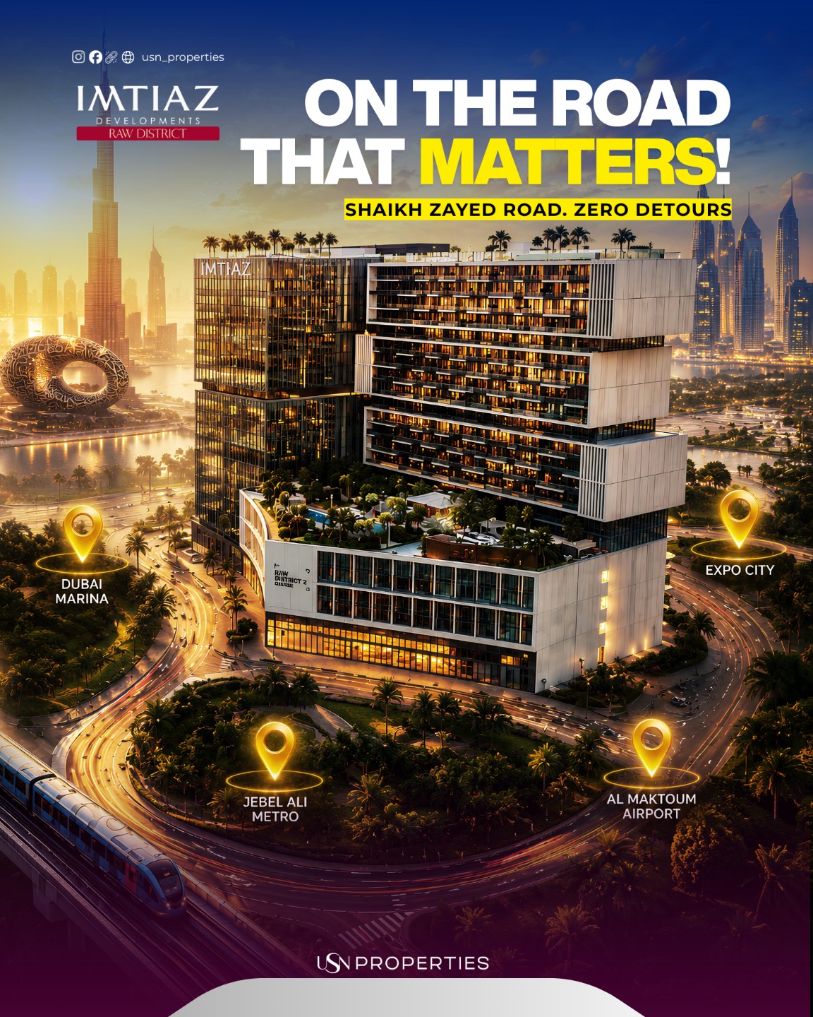 RAW District 2 by Imtiaz – Sheikh Zayed Road, Downtown Jebel Ali - Thumbnail 2