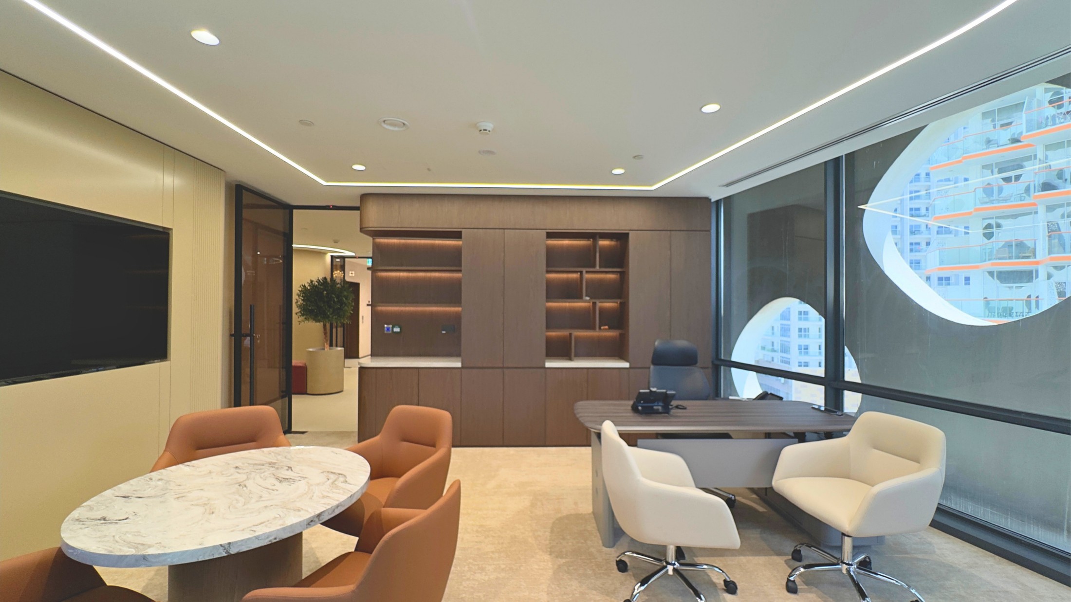 Luxury Furnished Full Office Floor | O14 Tower | Business Bay - Thumbnail 21