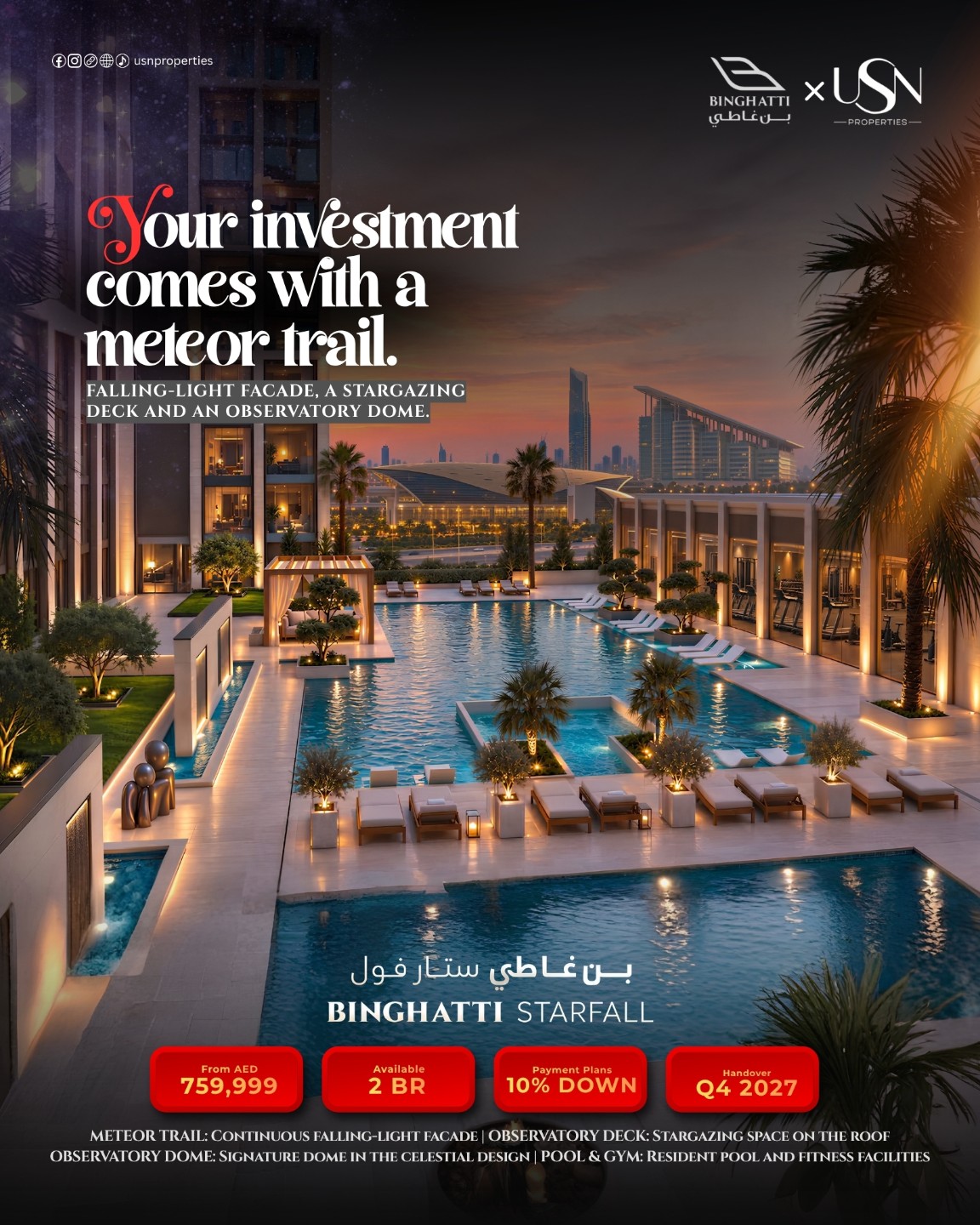 Binghatti Starfall | Luxury Apartments in Dubai - Thumbnail 5