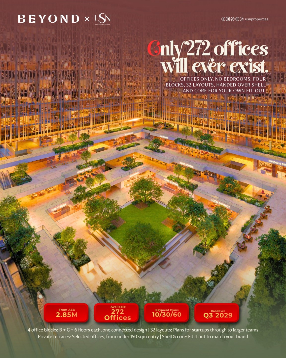 The Yards Plaza by BEYOND | Premium Offices in Dubai - Thumbnail 3