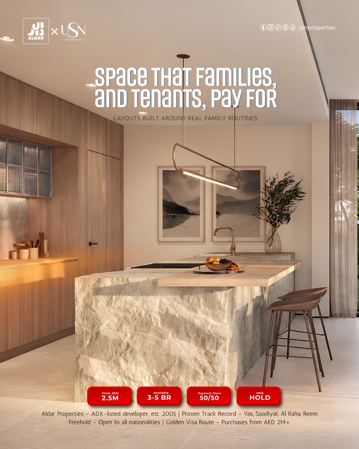 Aldar Greenwood Dubai | Luxury Villas & Townhouses - Thumbnail 2