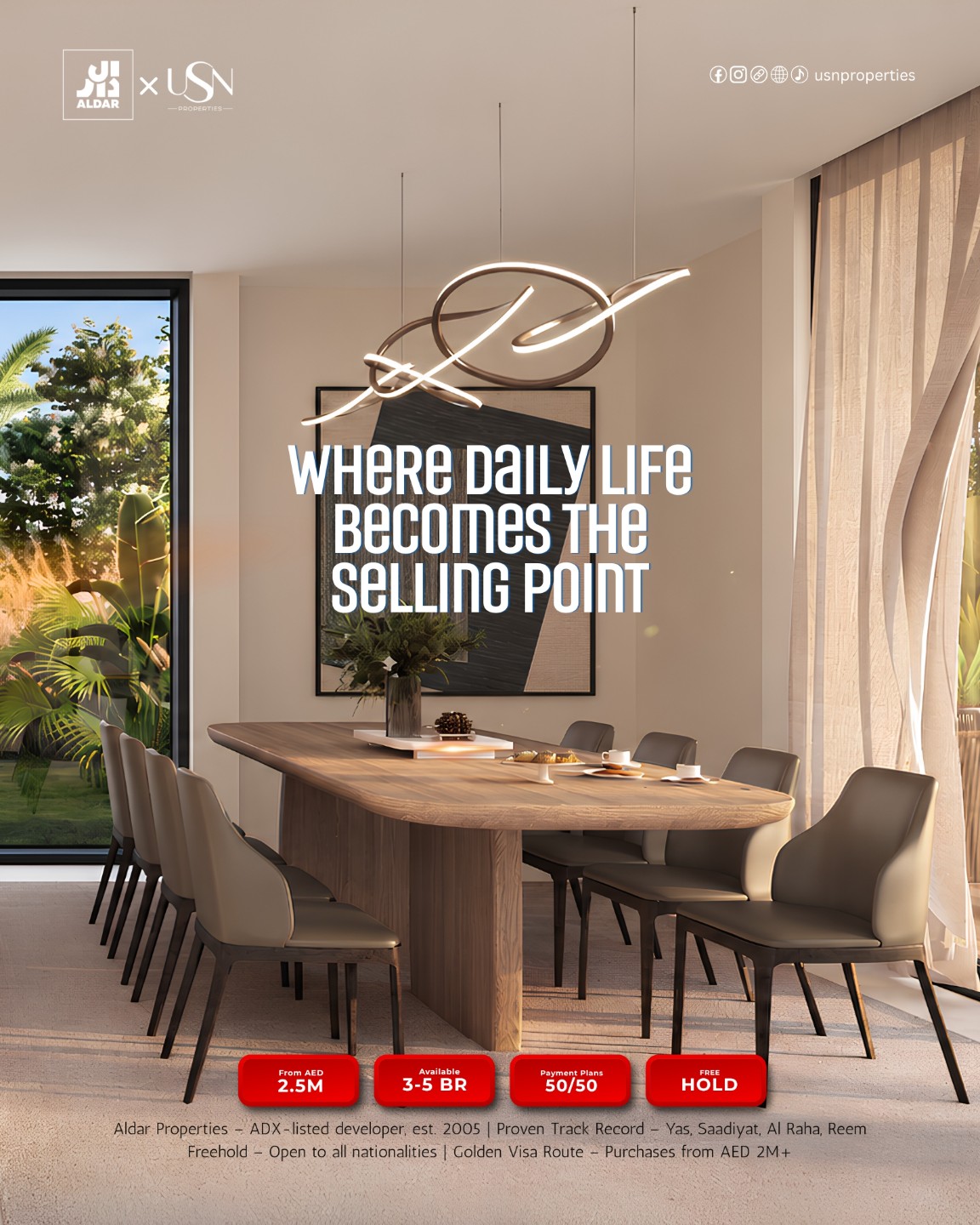 Aldar Greenwood Dubai | Luxury Villas & Townhouses - Thumbnail 3